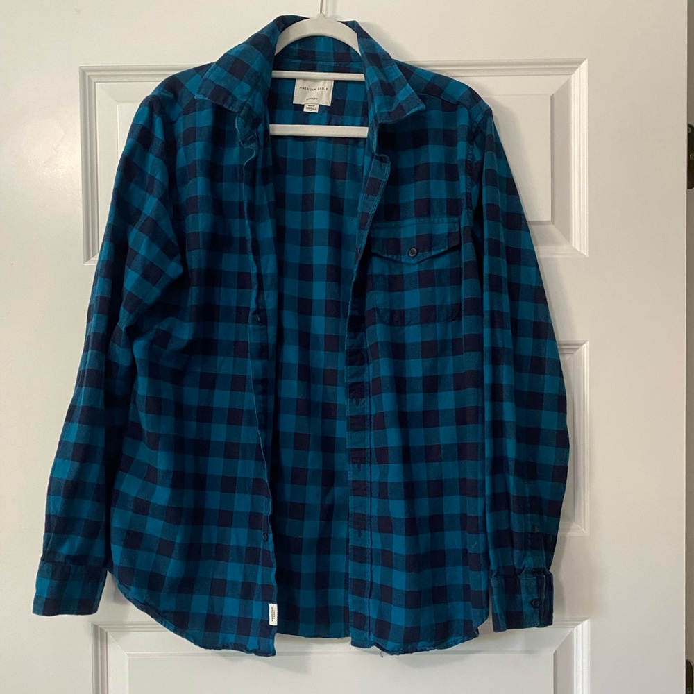 Mens American Eagle Flannel